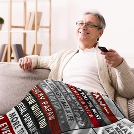 Keeinow Pappy Gifts, Best Pappy Ever Gifts, Pappy Birthday Gifts, Pappy Gifts from Grandkids Granddaughter Grandson, Pappy Gifts for Grandpa, Pappy Christmas Throw Blanket Gifts 60"x50"