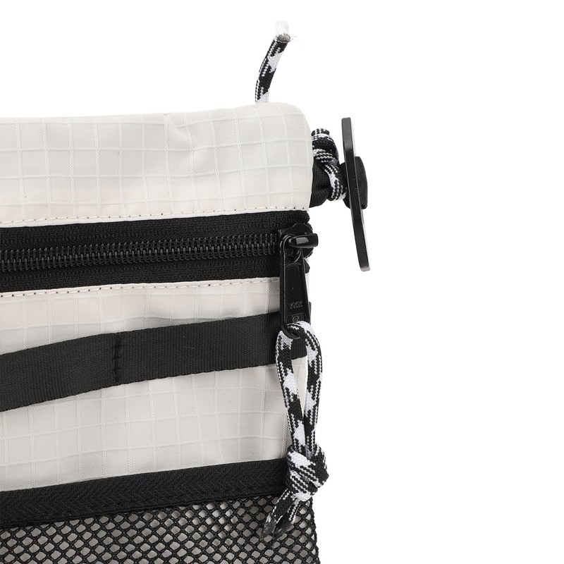 Outdoor Shoulder Bag Multifunction Multiple Department Adjustable Strap Portable Mini