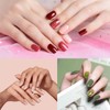 Almond Gel Nail Tips, False Nails, Almond Shape
