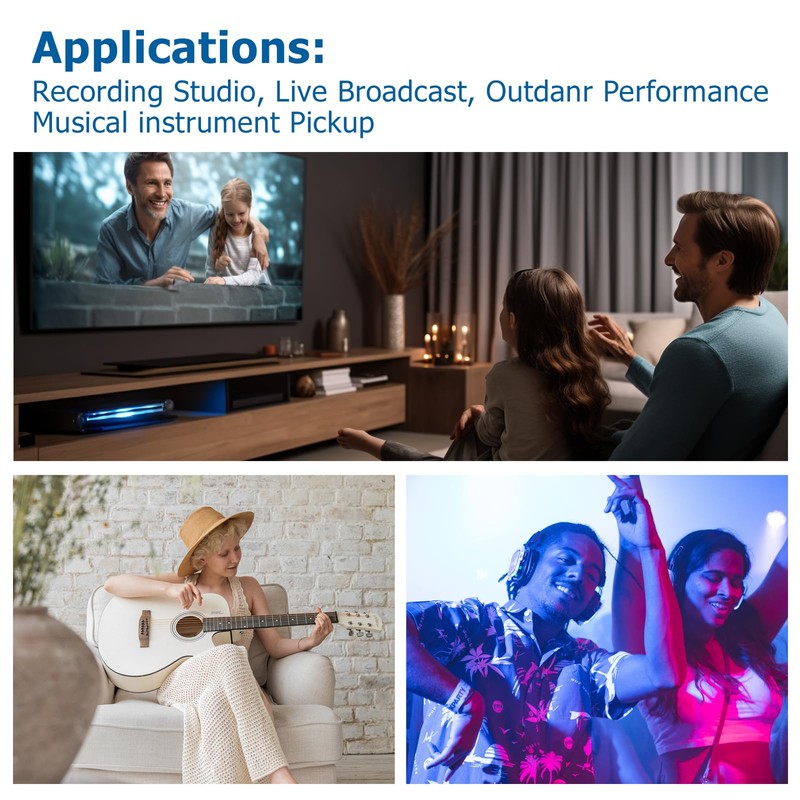 TEKERA RCA Splitter 1 Male 2 Female 2-Pack, Audio Cable