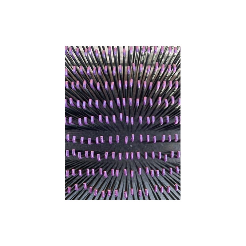 Heidifeathers 38G Twisted/Spiral Needle -10 Needles (Purple tip)