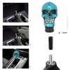 Skull Gear Shift Head Resin Shifter Knob Car Transmission Shifting