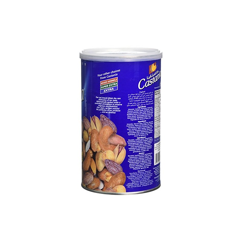 Castania BBQ Lebanese Mixed Nuts, Extra Mix with Pistachios, Almonds,
