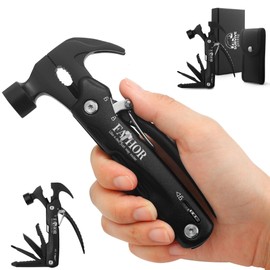 Survive Hero Thor Hammer Multitool, Unique Gifts for Dad FaTher, Tactical Hammer Multi Tool Hammer, Camping Essentials Cool Gadgets for Men, Cool, Unique Gifts for Men Who Have Everything (FaThor)