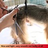 HASHIMOTO Dog Grooming Chunkers for Large Hands,Dog Texturizing Shears,Cat Scissors,19