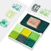 Ink Pad, 7 Colors Fingerprint Stamp Pad for Rubber Stamp