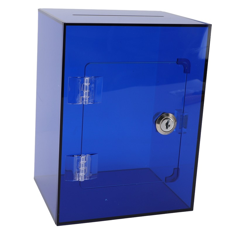 Clear Acrylic Piggy Bank for Adults Kids Openable Large Sturdy