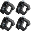 MOTAFAR 4 PCS Mounting Ladder Rack Clamps for pickup Truck