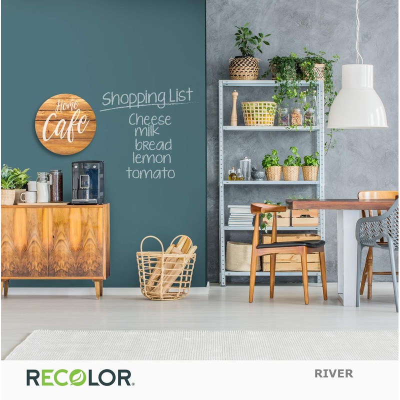 RECOLOR Recycled Interior Matte Finish Latex Paint for Walls and