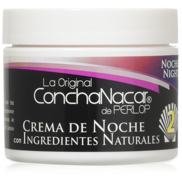 Concha Nacar Crema De Noche No.2, Night Cream 2 oz
