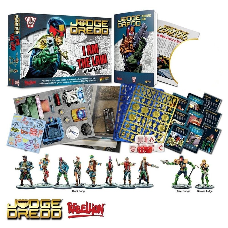 Warlord Judge Dredd I Am The Law Game - Role