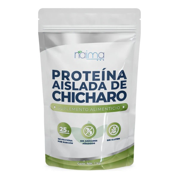 Protena De Chicharo Premium 1kg Sabor Natural Naima Lab -