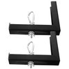 TEHAUX 2pcs Adjustable Shaped Wall Mount Projector Screen Bracket Bracket