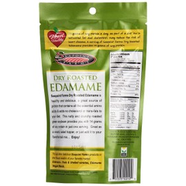 Seapoint Farms Dry Roasted Edamame, Wasabi, 3.5 Oz