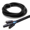 Lenfech Organizador de Cables de 2 y 4 Metros para