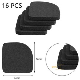 16 PCS Washing Machine Anti Vibration Foot Pads