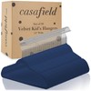 Casafield 50 Velvet Kid's Hangers - 14" Size for Children's