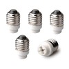 ShuoHui 5x Lamp Socket Adapter Converter E27 Socket to G9