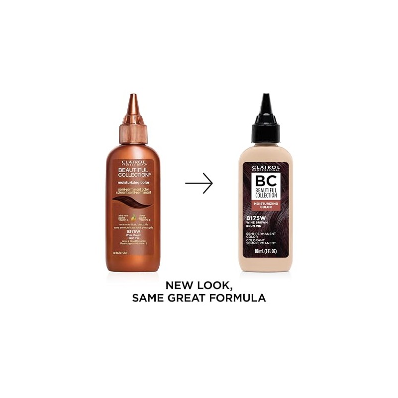 Clairol Beautiful Collection, 175w Wine Brown, 3 oz.