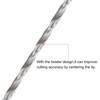sourcing map 5 Pcs 1.3mm Mini Micro Twist Drill Bits,