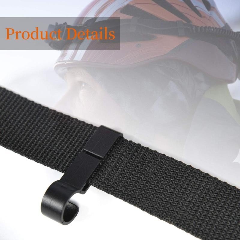 Headlamp Clips Hook Hard Hat Light Clips,Hardhat Headlamp Accessory -