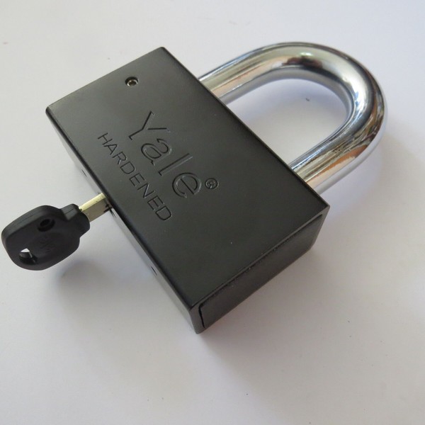 YALE PADLOCK HIGH SECURITY HEAVY DUTY XL STORAGE GATE GARAGE