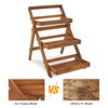 TREATLIFE HOME Maximize Space with 3-Tier Plant Stand, Foldable Compact