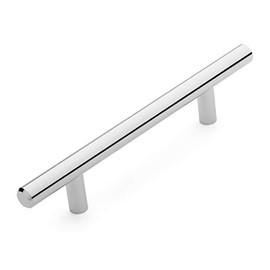 Dynasty Hardware P-1002-26 European 6-3/4" Bar Style Cabinet Pulls Polished Chrome (1 Pack)