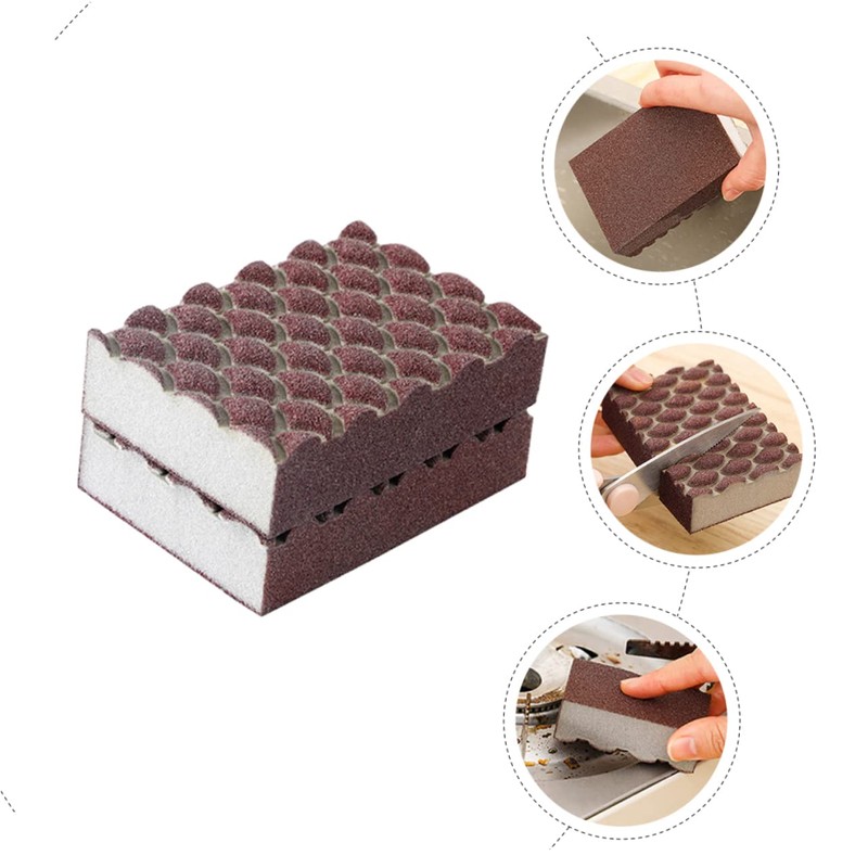 Baluue Household Cleaning Sponges Set of 2 Multi-Purpose Kitchen Dish