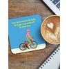 Bold & Bright - Funny 'Shaved Balls' Coaster - Small