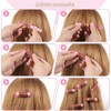 42 Stück Schwamm Lockenwickler Klein Weichschaum Lockenwickler Hair Rollers Weicher