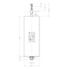 LORTECH Motor Capacitor 450V, 2µF to 50µF, Cable Connection (50µF,