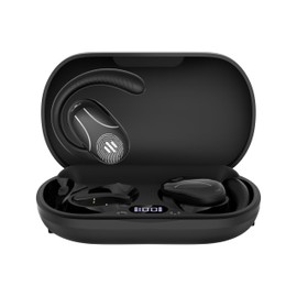 Language Translator Earbuds, 3-in-1 AI Translation Earbuds Real Time Supports 144 Languages Translate Headphones Two Way Online Bluetooth Instant Voice Translation Device for iOS Android (Black B)