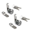 2Pcs Tool Box Locks 7/8" Cabinet Cam Lock for Truck