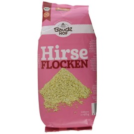 Bauckhof Millet Flakes Whole Grain Gluten-Free Demeter (1 x 475 g)
