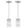EAPUDUN Pendant Light (2 Packs), Kitchen Lights Ceiling Hanging, Kitchen