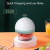 Garlic Chopper Electric 2 Blade 150ml Capacity Cordless Grinder Mincer