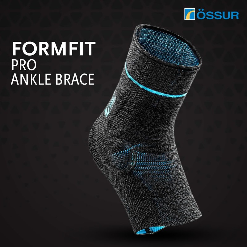 Össur FormFit® Pro Ankle Sleeve - 3D MotionTech™ Compression, Integrated