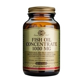 Solgar Fish Oil Concentrate 1000mg 60 Softgels