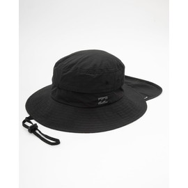 Billabong BF011914 Hat, Outdoor, Beach Hat, Amphibious Use, Sun Shade Included, Black, Free size