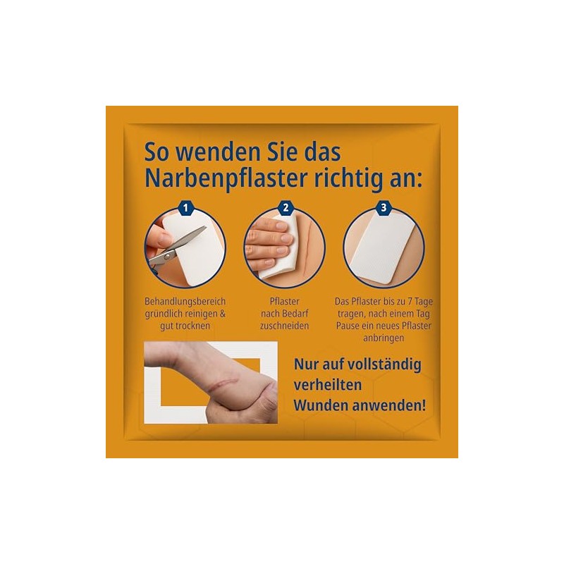 Evolsin Scar Patch with Hyaluronic & Patchtronic - For Surgical