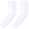COOLOMG Arm Sleeves Compression Bandage Non-Slip Anti UV Sports Bicycle