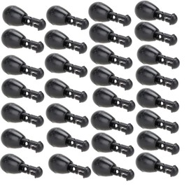 30 Pcs Quick Change Beads Fishing Snaps Kit Hooklength Beads for Carp Fishing Feeder