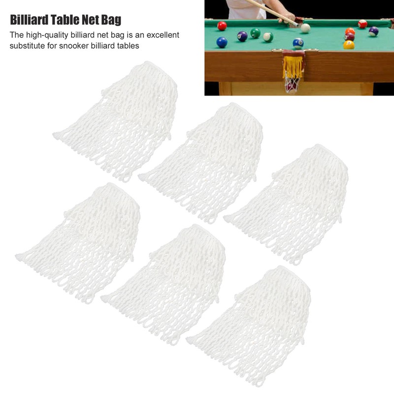 Billiard Table Net Bag Sturdy and Durable Easy to Operate