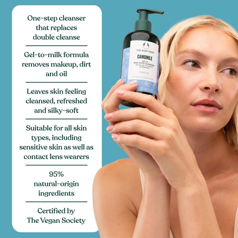 The Body Shop Camomile Jelly One-Step Cleanser - For Sensitive