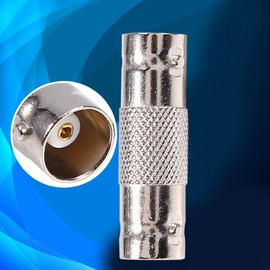 Elprico 10PCS BNC Connector Metal BNC Adapter Female to Female Professional BNC Coupler for CCTV Video Camera