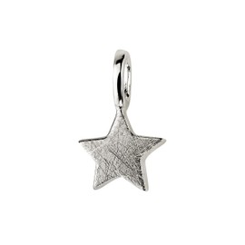 SILBERMOOS Women's Small Star Pendant 925 Sterling Silver, Sterling Silver, Not applicable