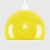 MiniSun | Mini Retro Gloss Yellow Arco Style Dome Ceiling
