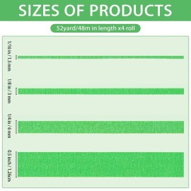 GZXUNFA Fine Line Masking Tape DIY Automotive Masking Tape DIY Car Auto Paint 4 Roll...