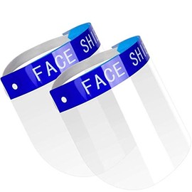 Safety Face Shield Full Protection Cap Wide Visor Resistant Spitting Anti-Fog Lens Lightweight Adjustable Transparent Face Shield